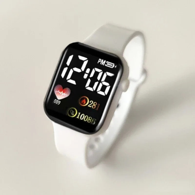 2026 New LED Electronic Watch Waterproof Digital Sports Wristwatch Fashion Casual Student Daily Outdoor Watch Relogio Feminino