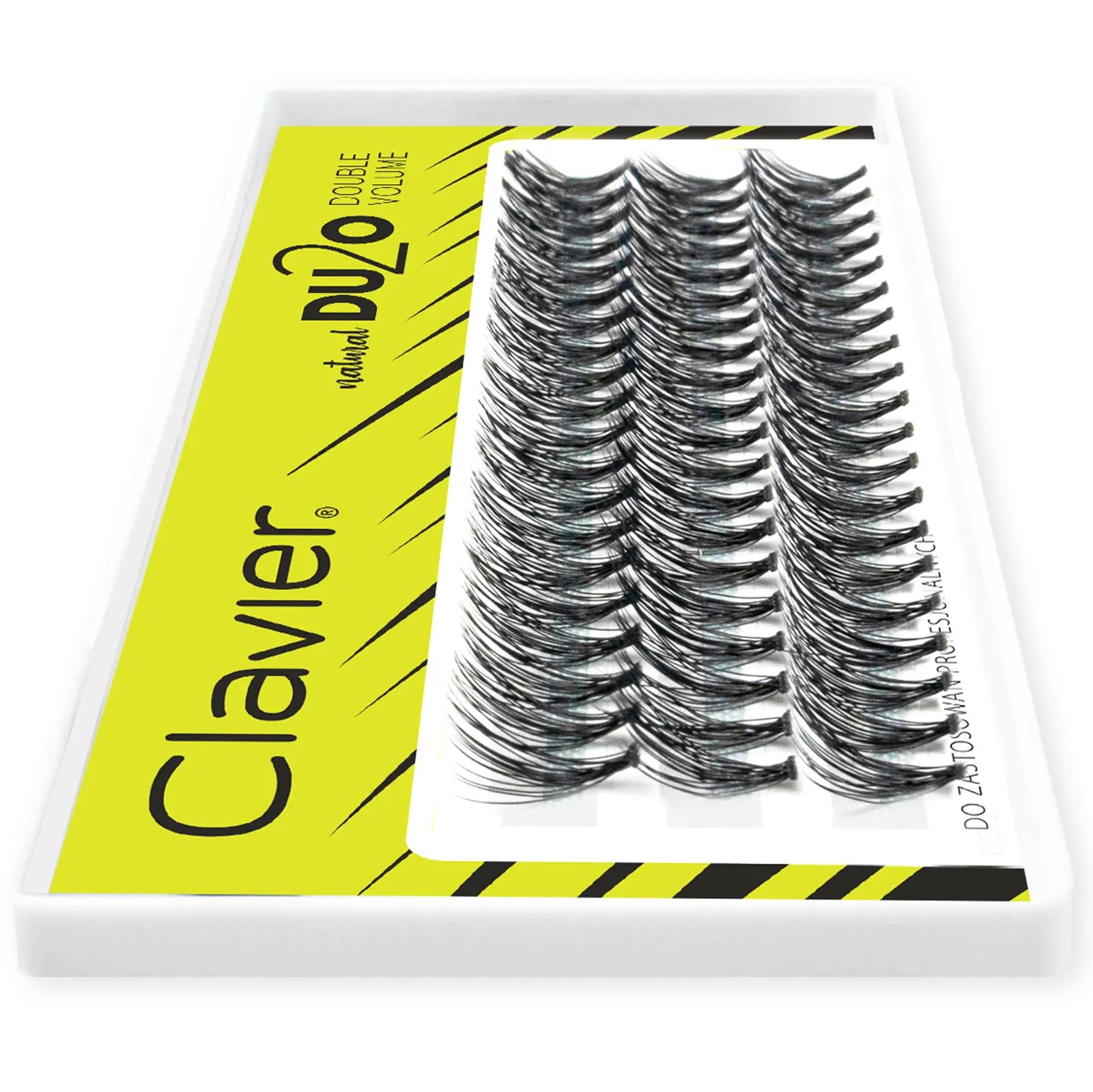Clavier DU2O 10 Boxes Per Set Eyelashes 20D Cluster Lashes Natural  Extensions False Eyelashes Double The Volume
