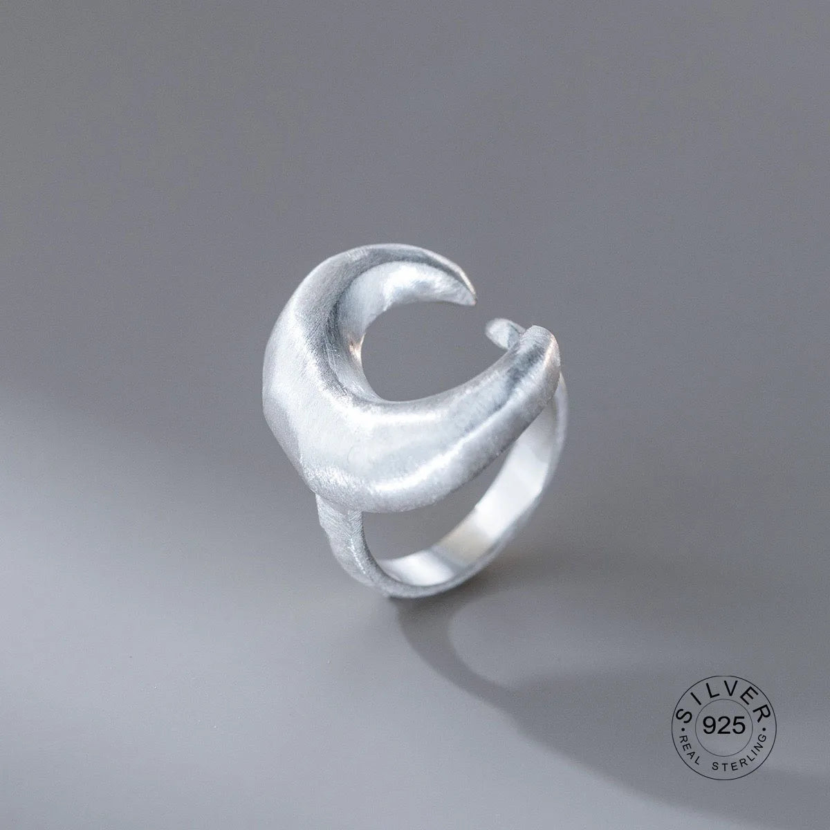 925 Sterling Silver Rings For Women Geometric Fine Jewelry Finger Adjustable Cute Flower Leaf Zirco Ring For Party Birthday Gift