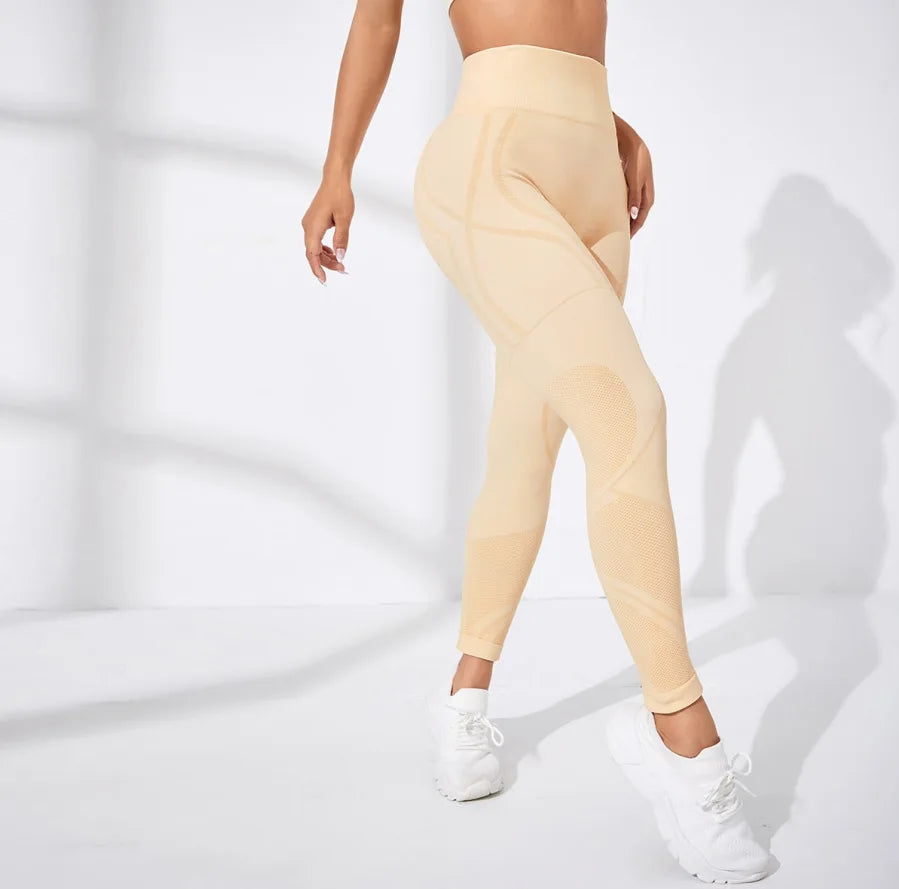 Yoga Pants Sport Leggings Women Seamless High Waist Push Up Woman Tights Fitness Workout Leggins Gym