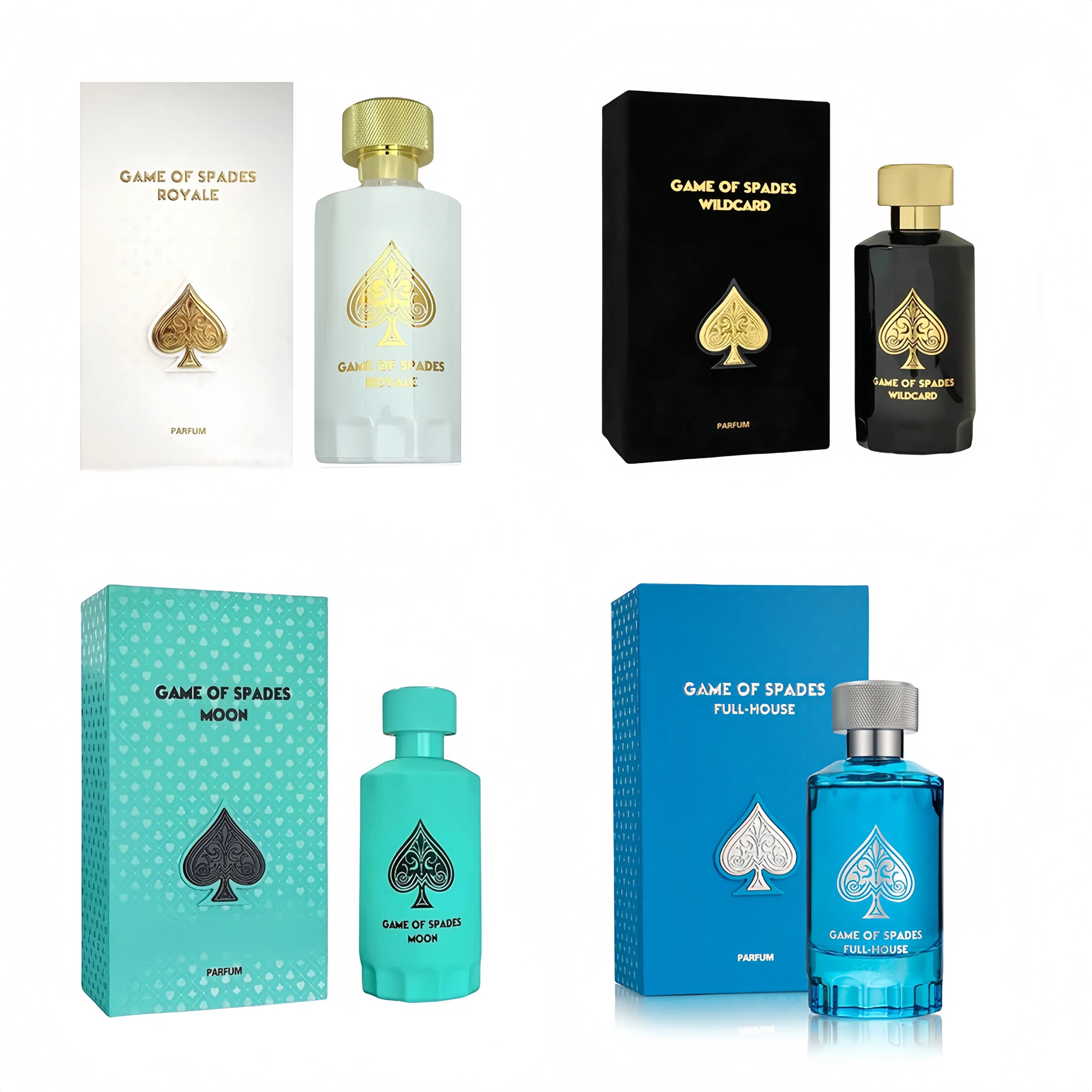 Black Spade Men's Perfume 100ML Jo Milano Game of Spades Middle Eastern Arabian Women's Perfume
