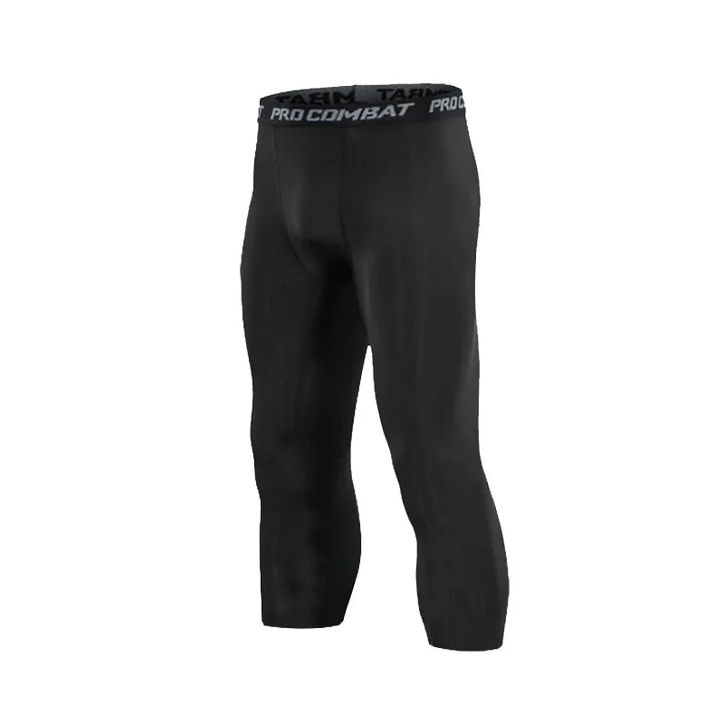 Cool Dry Leggings Sports Baselayer Running Tights Athletic Workout Active Shorts Mens Compression Pants Tights