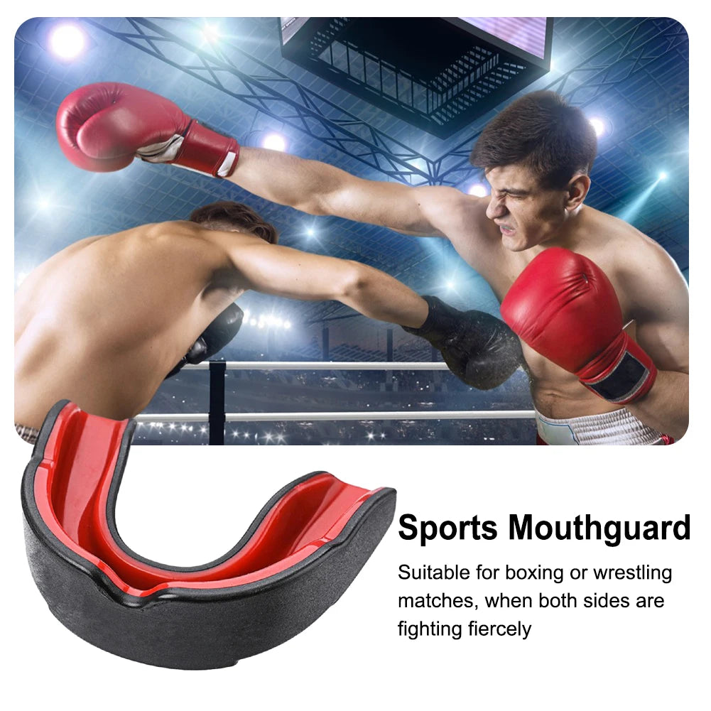 Mouth Guard Boxing Gum Shield MMA Martial Arts Mouth Guard Sports Mouthguard for Football Wrestling Hockey Lacrosse Boxing
