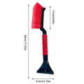 Car Snow Brush And Ice Scraper 2 In 1 Car Scraper Snow Brush Ergonomic Foam Grip Window Ice Scraper Snow Cleaner For Car SUV