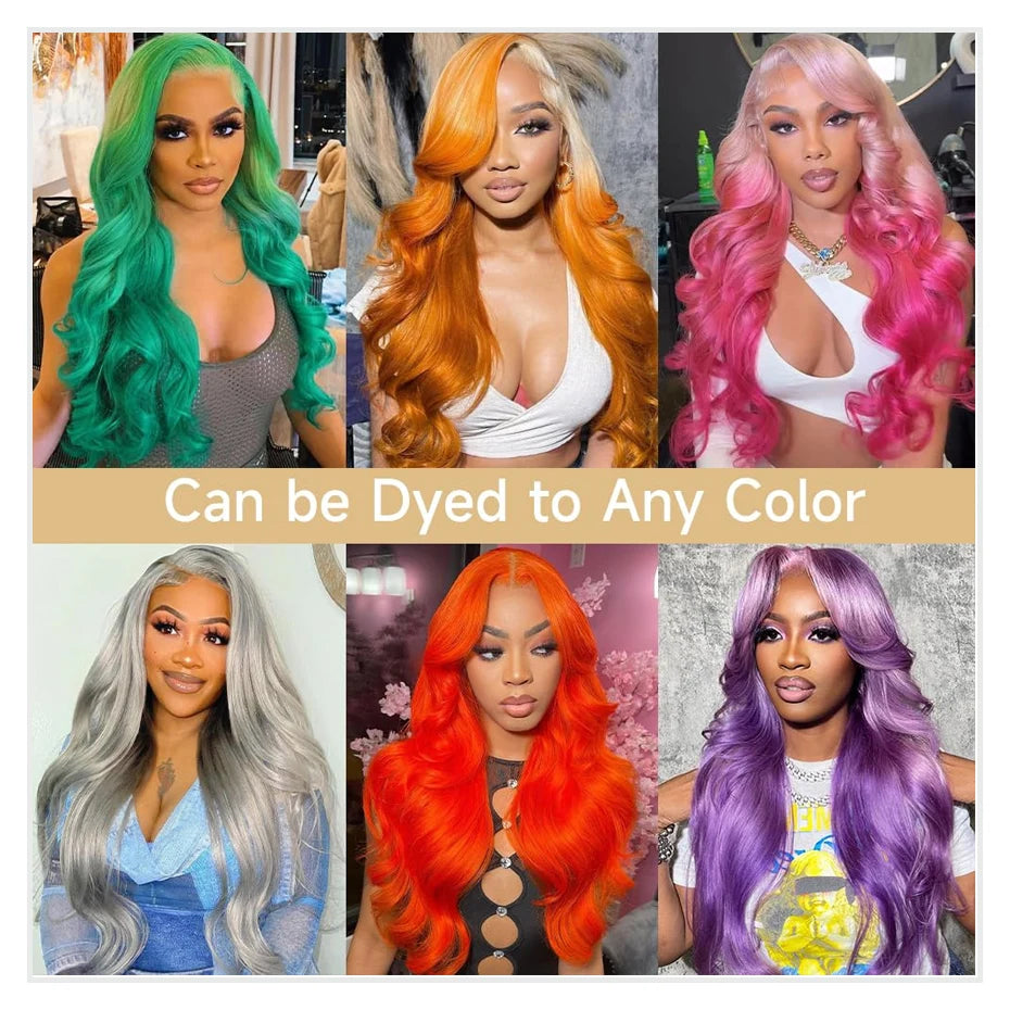 613 Blonde 13x6 Hd Lace Frontal Wig 30 Inches Body Wave Human Hair Wigs Raw Vietnamien 13x4 Lace Front Human Hair Wigs for Women
