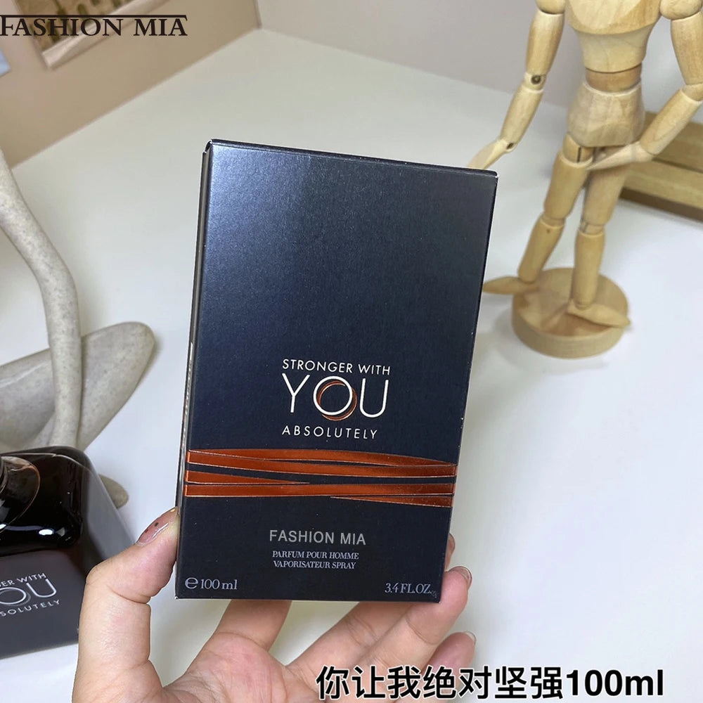 100ml High Quality Brand Stronger With You Intensely Perfum Lasting Wood Cologne Men Fragrance Body Atomizer Perfume Gifts