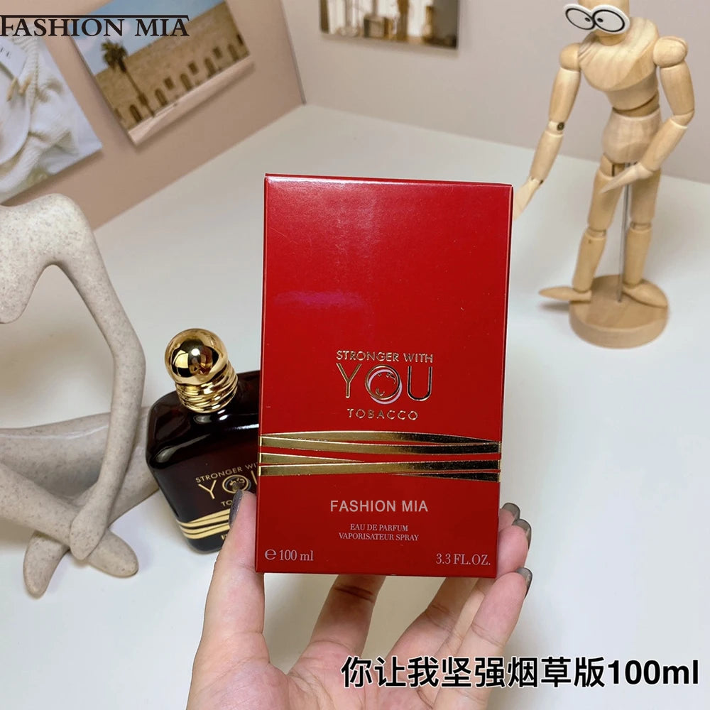 100ml High Quality Brand Stronger With You Intensely Perfum Lasting Wood Cologne Men Fragrance Body Atomizer Perfume Gifts
