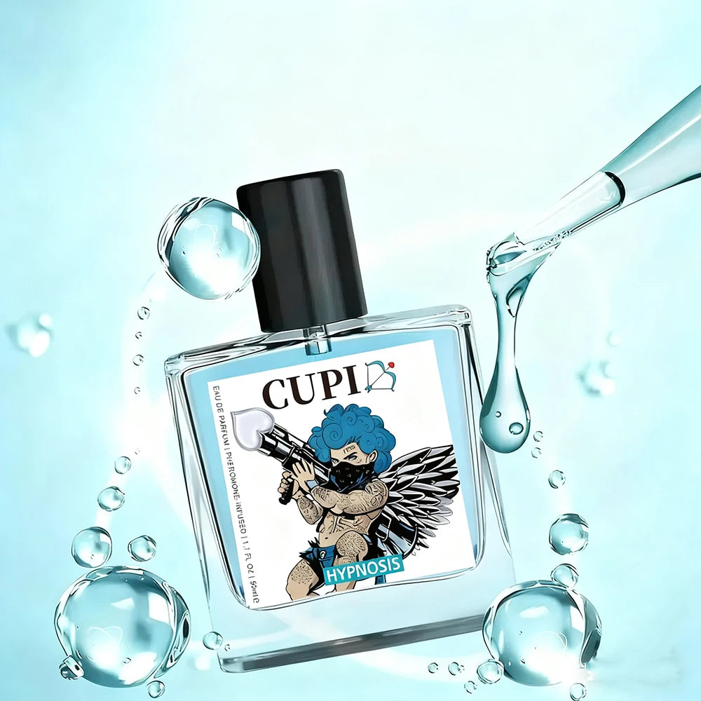 Cupid Perfume Infused Cologne for Men Original Eau de Parfum High Quality Pheromone Perfume for Men Fragrance 50ml