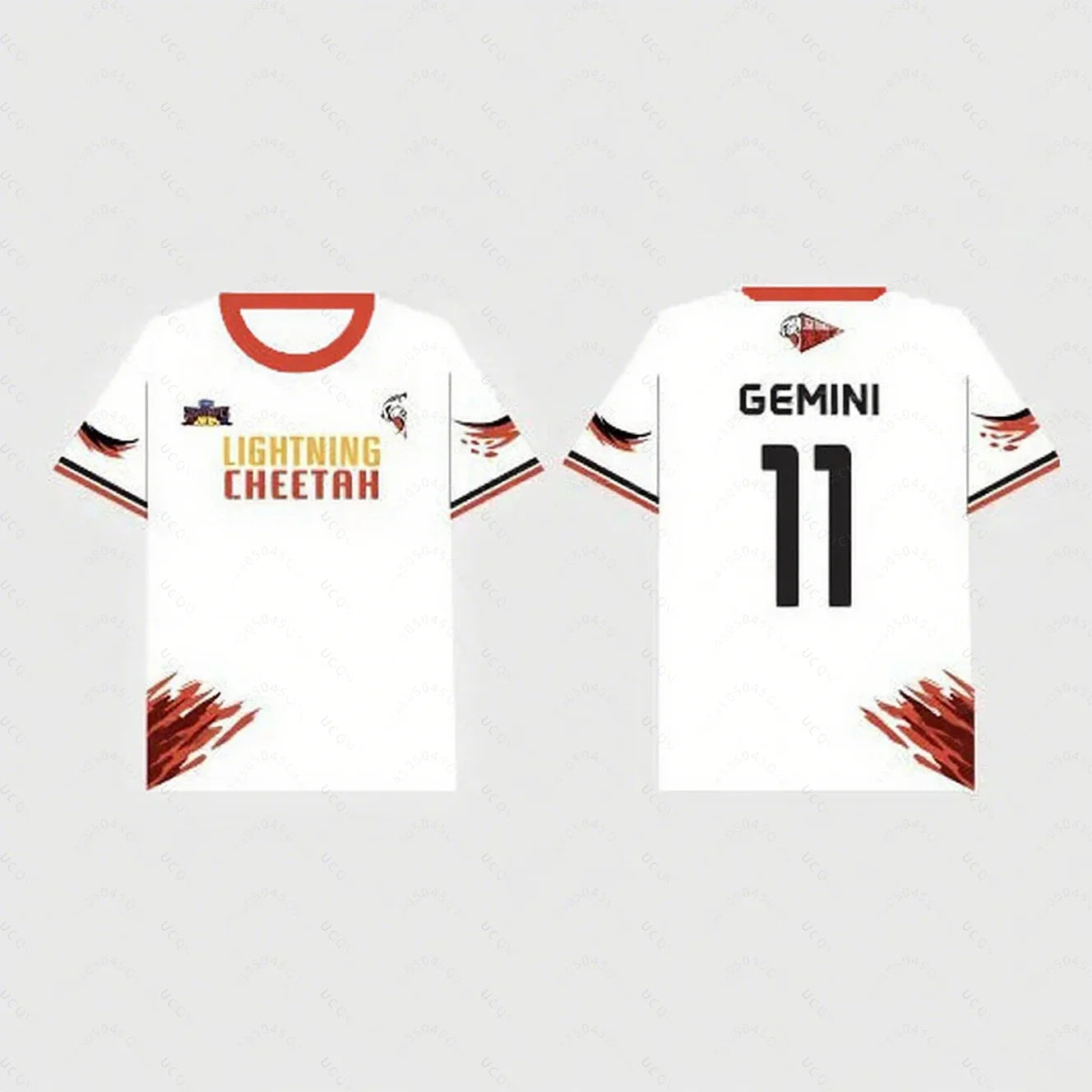 2025 Summer Round Neck Casual Thailand Men And Women Gmm Tv Sports Meeting Jerseys 3d Printed Short-Sleeved Red Team T-Shirts