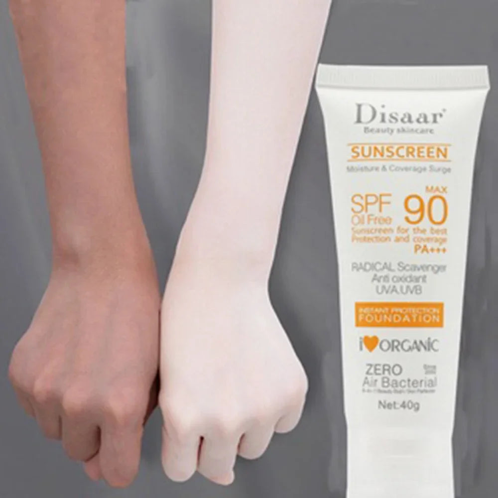 Facial Body Sunscreen Whitening Sun Cream SPF 90 Moisturizing Anti-Aging Oil-control Dust Oil Control Reduce Melanin Skin Care