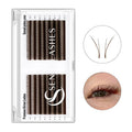 Dark Brown Kitten Lashes Fox YY Shape Eyelash YY Eyelash Cilia and Brazilian Volume Soft Faux Mink YY Lashes Y Cilios