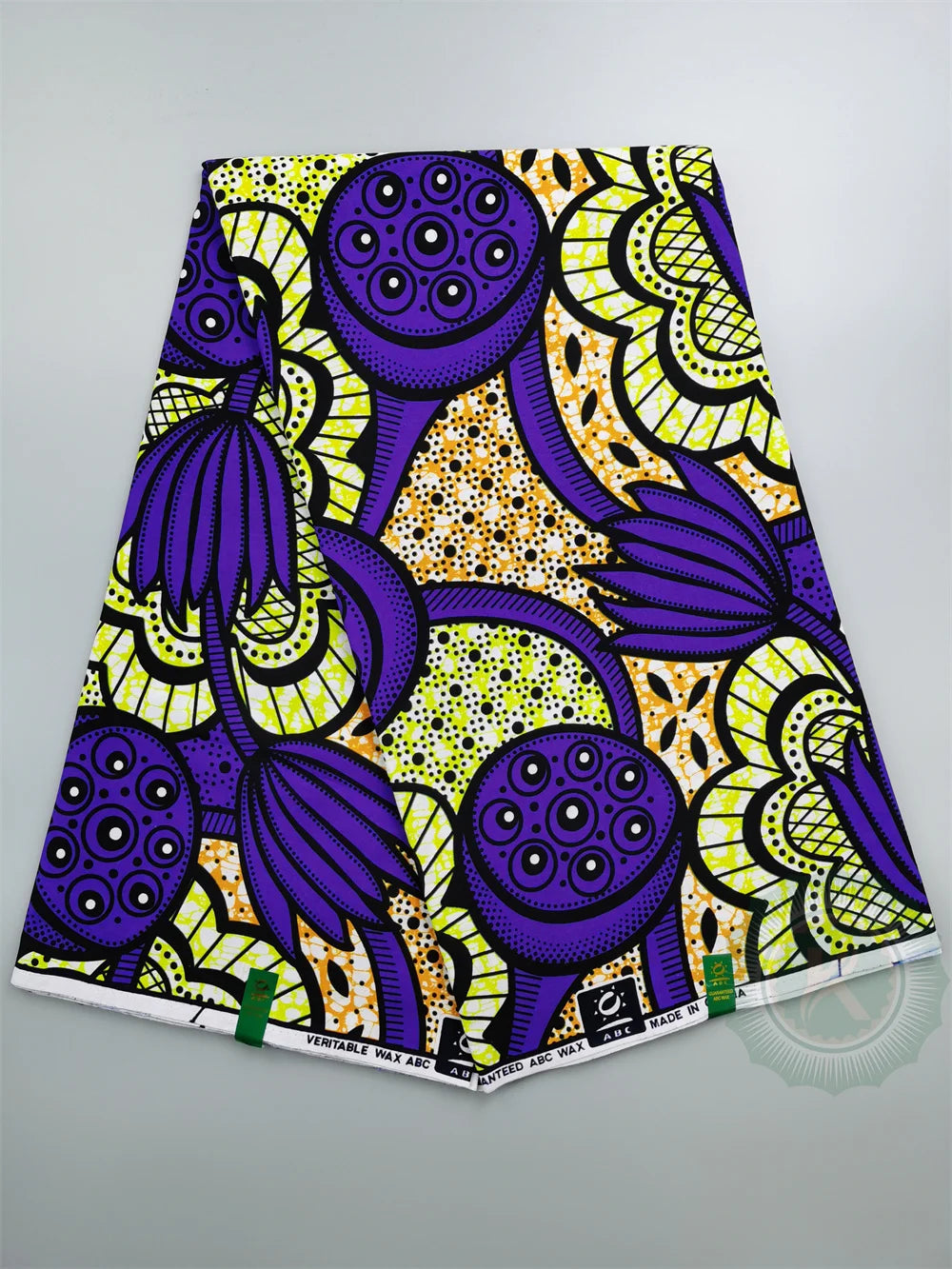 Prevalent African Wax Print Ankara Fabrics 100% Cotton Nigerian Style Patchwork Sewing Guaranteed Veritable Real Wax For Dresses
