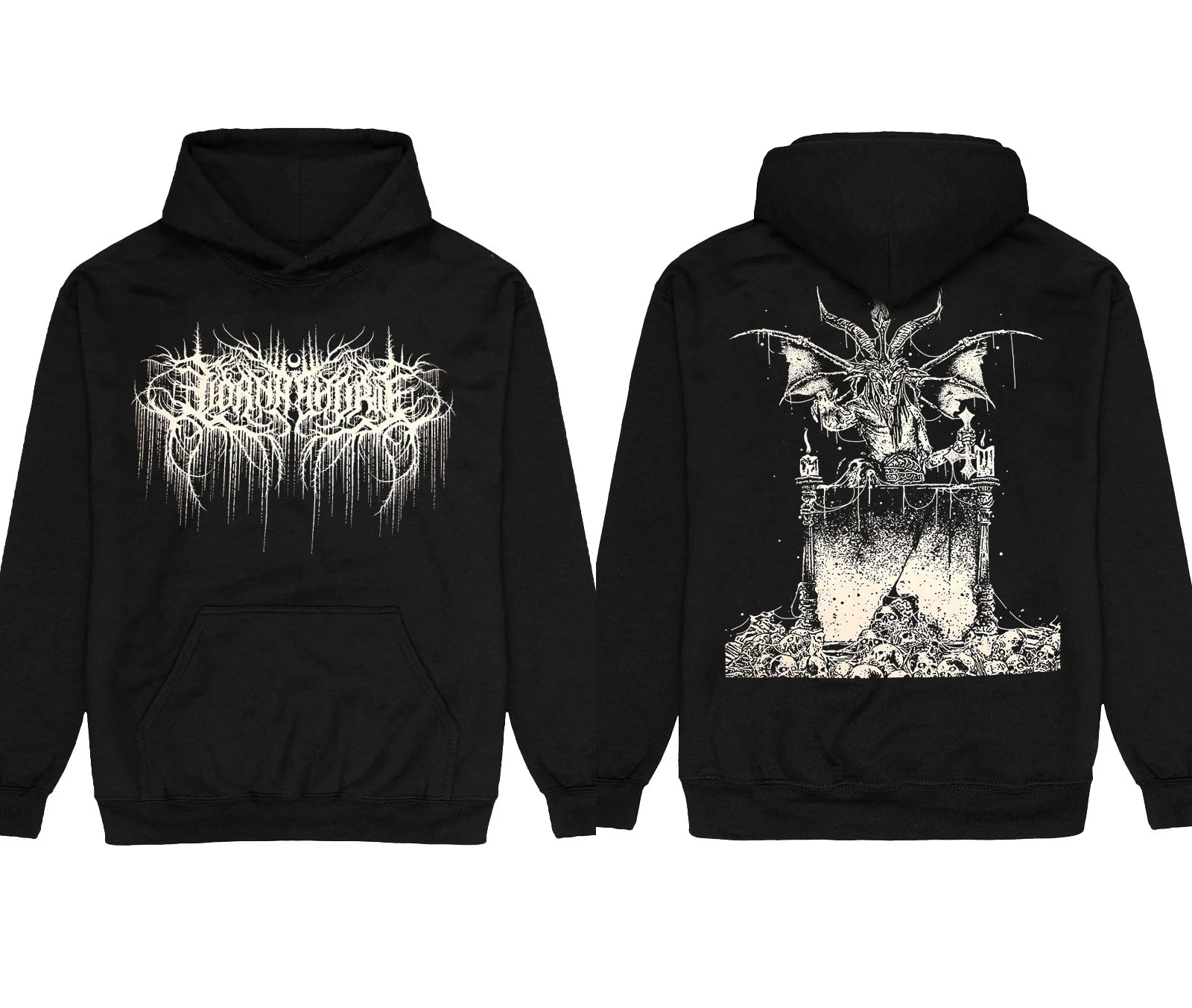 Symphonic Dead Core Band Lorna Shore Album Graphic Print Pullover Men Women Loose Casual Hoodie New Fashion Oversized Sweatshirt