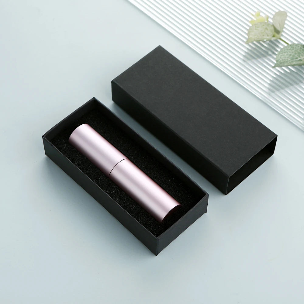 20pcs 10ml Rotary Press Spray Bottles - Multi-color Aluminum Shell with Glass Lining for Perfume Refills, in Exquisite Box