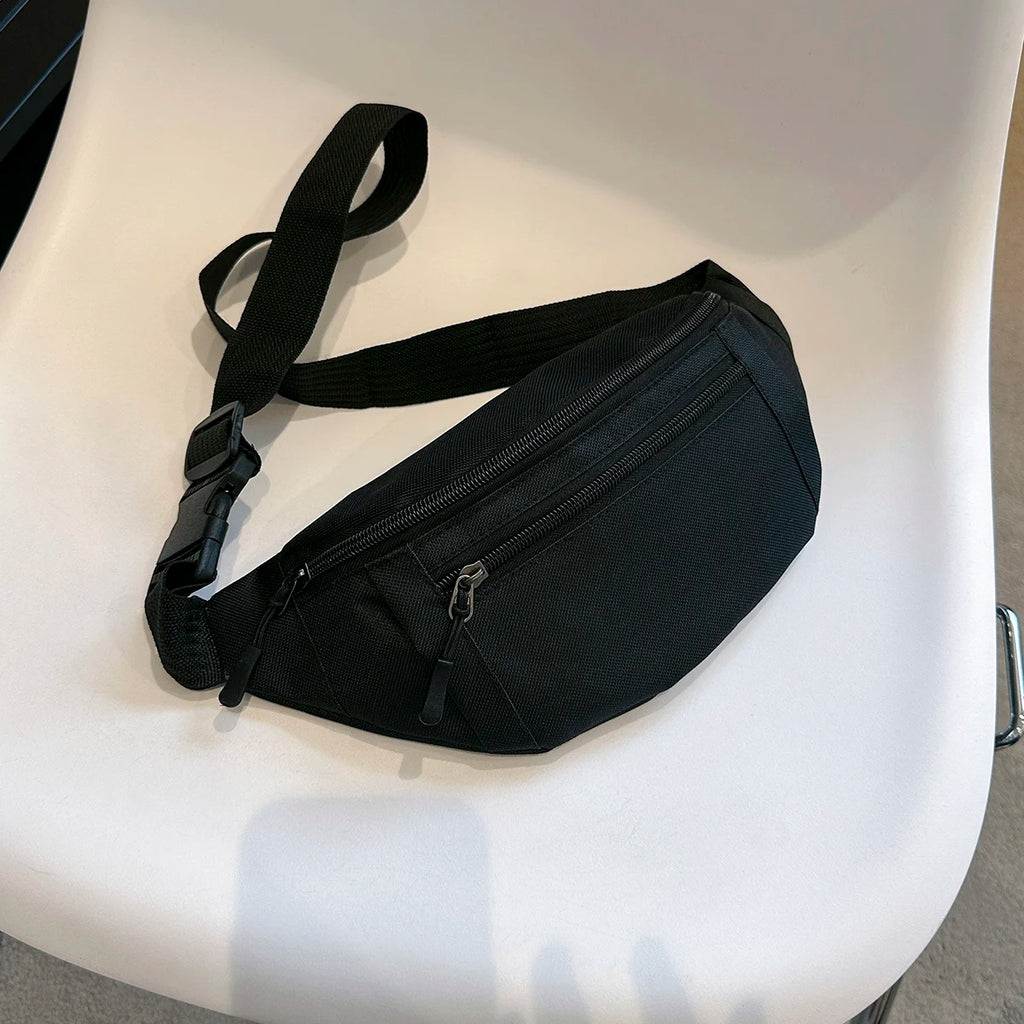 Fanny Pack Sports Festival Workout Traveling Running Large Crossbody Casual Hands-Free Wallets Waist Pack Phone Bag 2040