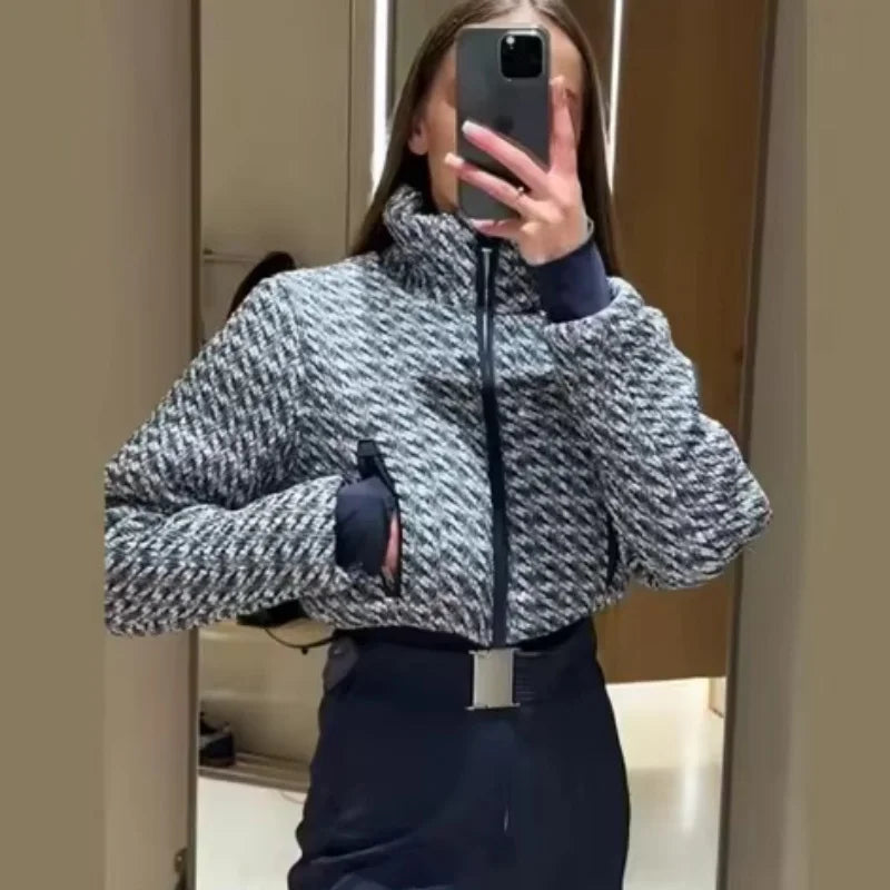 Women's Jumpsuit 2026 Spring New Fashion Patchwork Quilted Waist Ski Thickened Sports Adventure Outdoor Jumpsuit