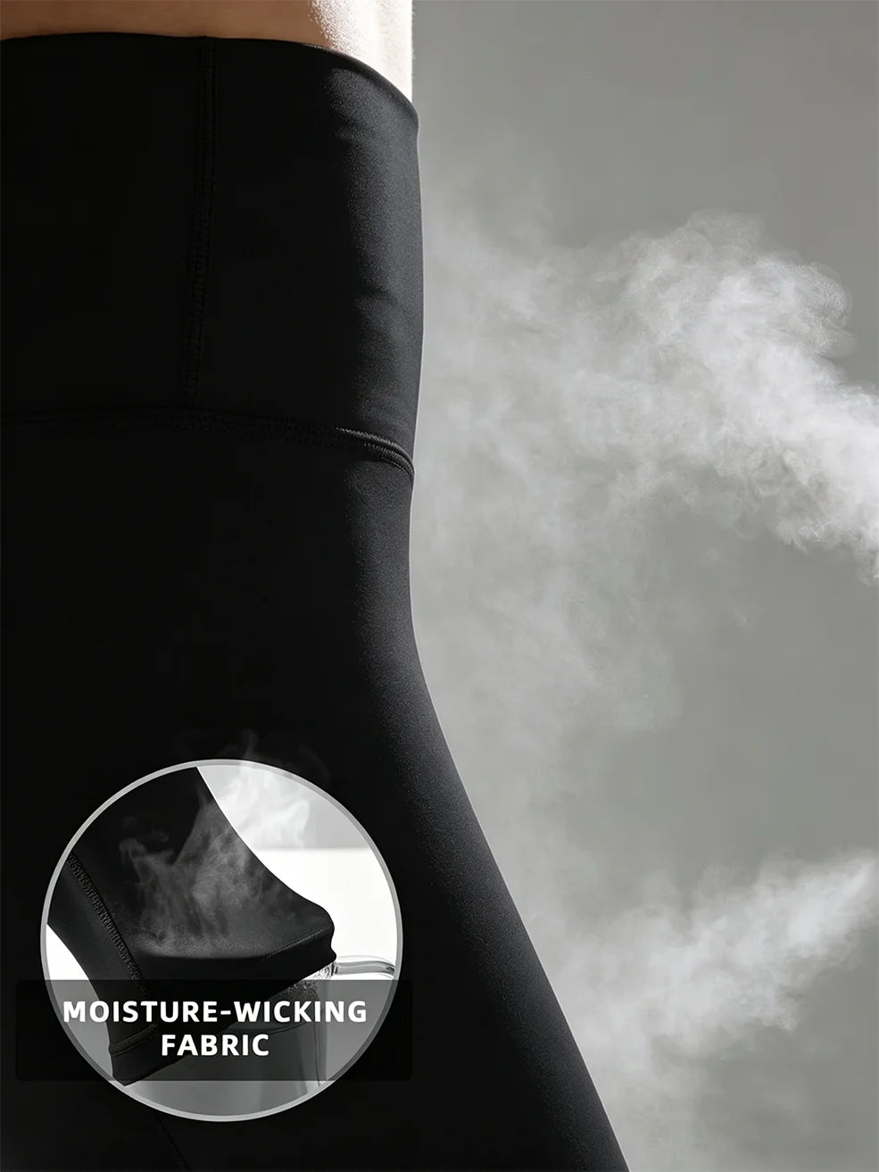 Ladies' high waist and abdomen leggings slim pants feet pants are suitable for entertainment, leisure, fitness, commuting