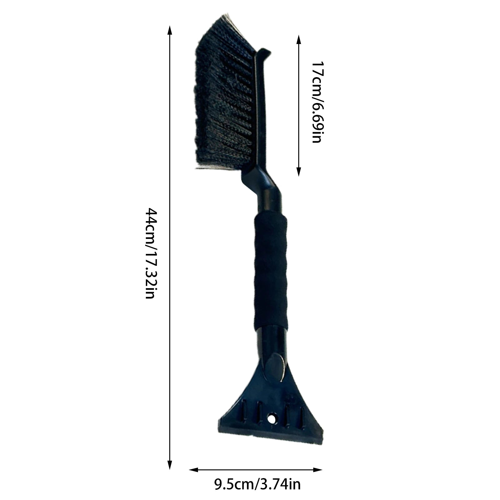 Car Snow Brush And Ice Scraper 2 In 1 Car Scraper Snow Brush Ergonomic Foam Grip Window Ice Scraper Snow Cleaner For Car SUV