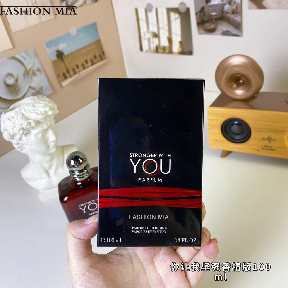 100ml High Quality Brand Stronger With You Intensely Perfum Lasting Wood Cologne Men Fragrance Body Atomizer Perfume Gifts