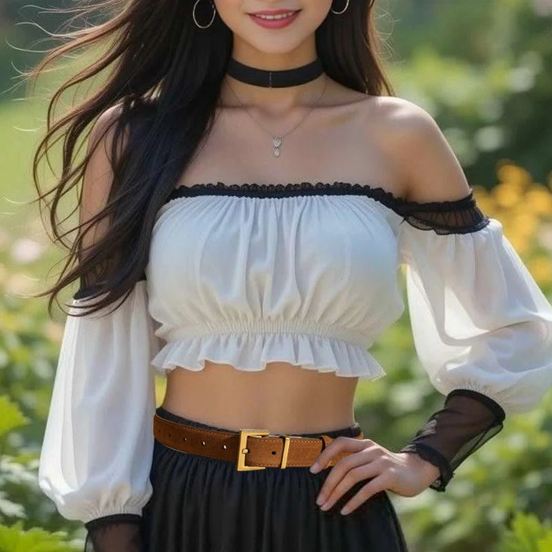 Trendy Women’s Double Genuine Leather Belt Elegant Cowhide Suede with Stylish Square Alloy Buckle Ideal for Dresses and Jeans