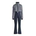 Women's Jumpsuit 2026 Spring New Fashion Patchwork Quilted Waist Ski Thickened Sports Adventure Outdoor Jumpsuit