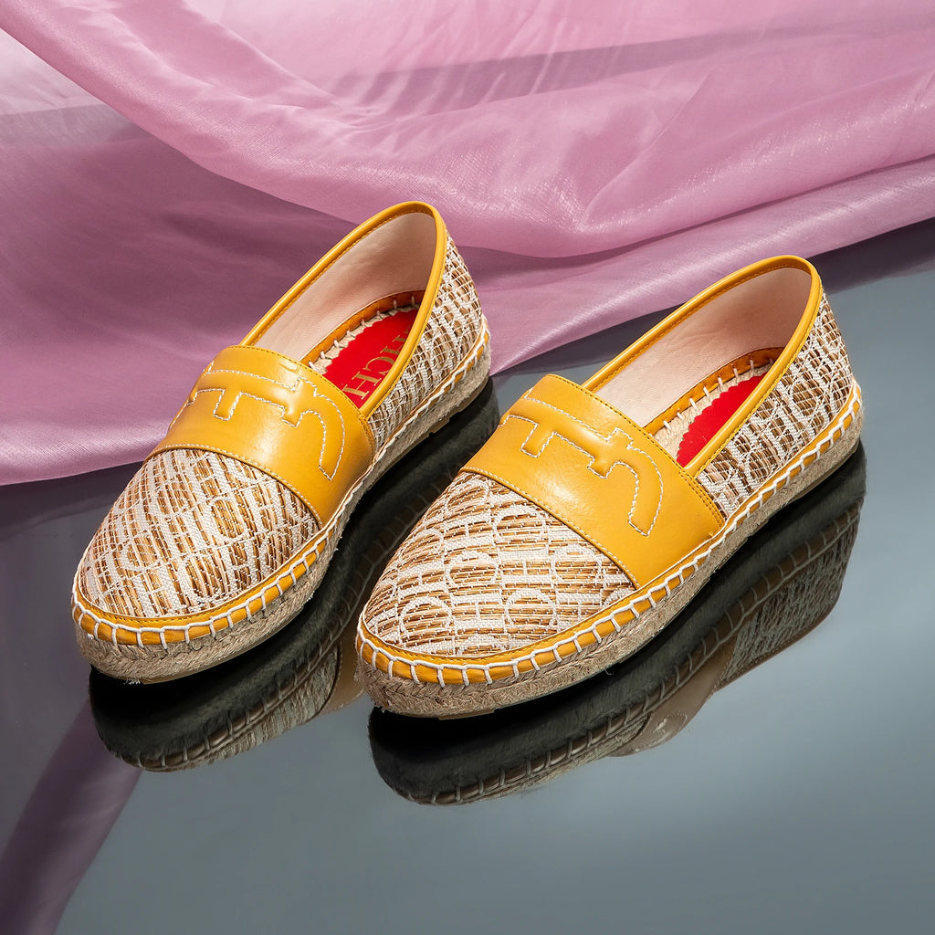 Retro Classic Style New Women's Flat Shoes Letter Print Design Women's Casual Fisherman Shoes Fashionable and Versatile