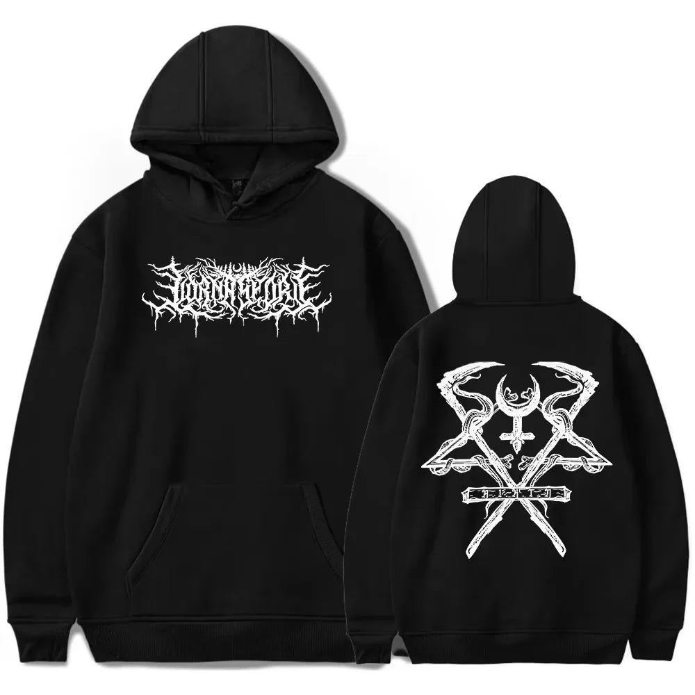 Symphonic Dead Core Band Lorna Shore Album Graphic Print Pullover Men Women Loose Casual Hoodie New Fashion Oversized Sweatshirt