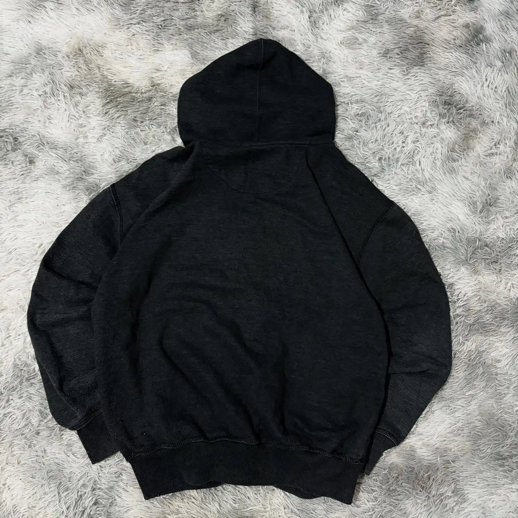 Printed Zipper Hooded Sweater Y2K Gothic Harajuku Popular Hoodies