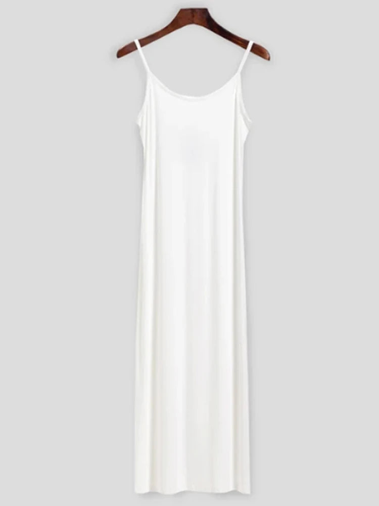 Tossy Knit Vest 2 Piece-Set Maxi Dress For Women Cover up Summer Beach Holiday See-Through Clothes Female Knitwear Long Dress