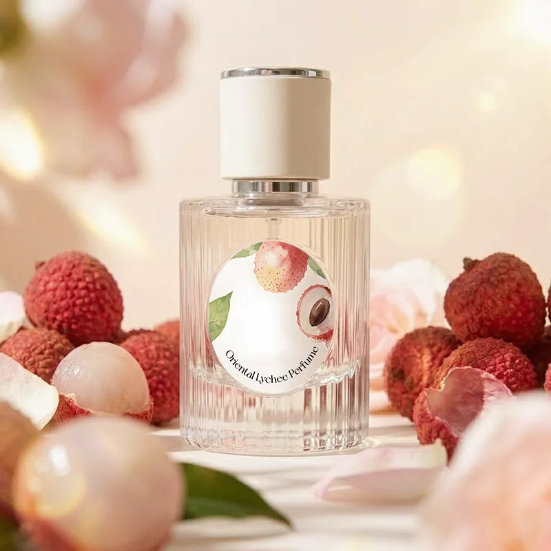 HOPE CHRISTINE Lychee Rose Perfume Summer Fresh Fruit Floral Fragrance Long Lasting EDP Women Sweet Pink Flower Body Spray