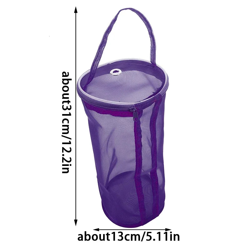 1 PC，Portable Yarn Storage Bag Hollow Mesh Knitting Wool Yarn Bags Crochet Yarn Handbag Organizer Weave Tools Sewing Accessories
