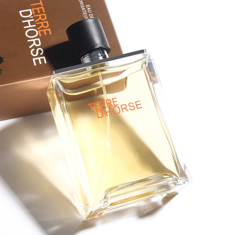 Men's 50ml/100ml Fresh Energetic Spicy Fougere Cologne Perfume - Earthy Woody Long-Lasting Parfum for Dating Deodorants